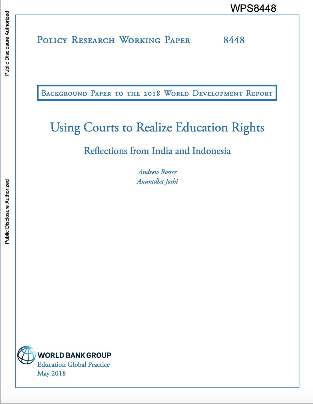 Using Courts To Realize Education Rights
